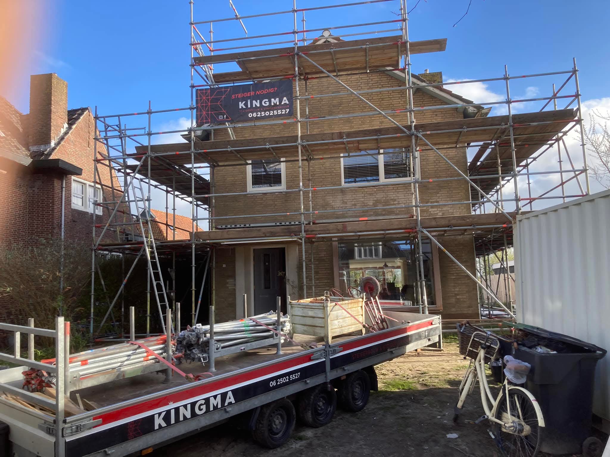 Kingma Steigerbouw, professionele steigerbouwers Friesland